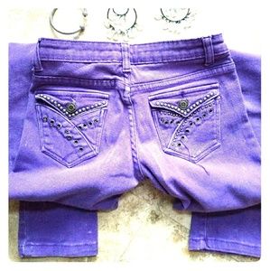 !!!3for12!!!Purple skinny jeans